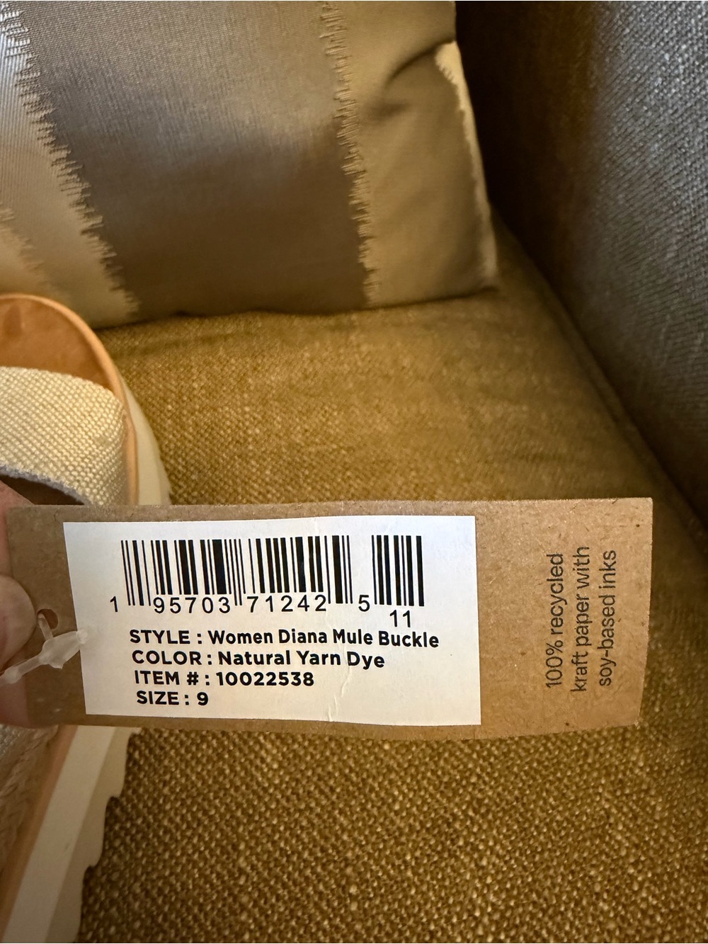 TOMS Diana Mule Wedge Sandals-Brand New - Picture 6 of 9